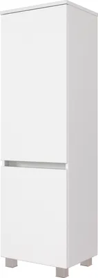 Produktbild von Held Möbel Midischrank Baabe 40 cm weiß/matt weiß