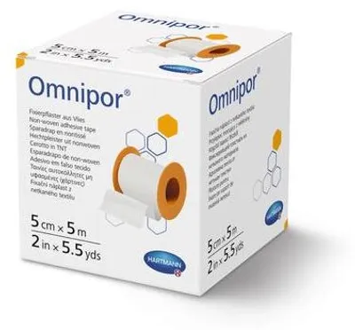 Obrázek produktu pro Omnipor Fixační sádrové rouno 5 cmx9,2 m 1 ks