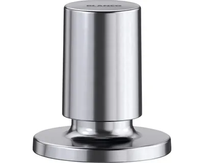 Produktbild von Zugknopf rund, Edelstahl finish