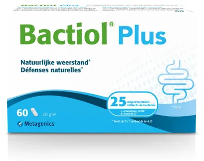 Productafbeelding van Metagenics Bactiol Plus NF (60 capsules)