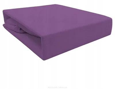 Produktbild von Piruu Jersey Spannbettlaken Dunkelviolett 200x220cm
