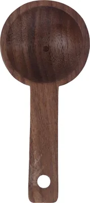 Image de Cuillère à café Cuillère à mesurer en bois Cuillère à thé en noyer Accessoires pour le café, le thé, le sucre, les épices 1pc