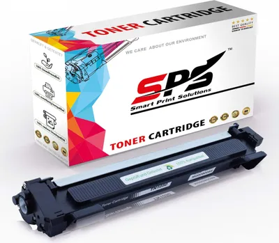 A toner cartridge and its packaging are displayed against a white background.