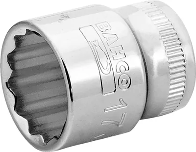 Produktbild von Bahco 3/8 Steckschlüssel-Einsatz, Zwölfkant, 21 mm