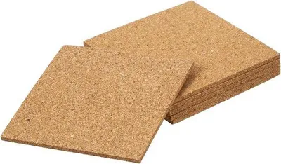 Obrázek produktu pro Sada 6 čtvercových podložek 8 x 9 x 8 cm, samolepicí