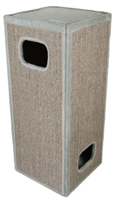 Produktbild von animal-design Katzen-Kratztonne CONNELL Sisal-Kratzturm, Farbe:grau