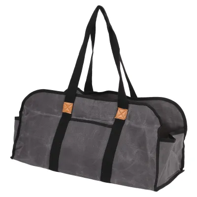 Obrázok produktu pre Log Carrier, voskované plátno Firewood Bag, voskované plátno Log Carrier, Firewood Bag, Log Carrying Bag, Firewood Carrier