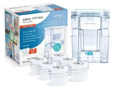 Obrázek produktu pro Nádrž na filtrovanou vodu Aqua Optima WD1001/ 8,2 l/ 6 filtrů v balení