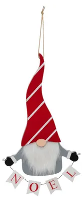 Produktbild von Thema Gnom Bart Weihnachten Holz H.31cm