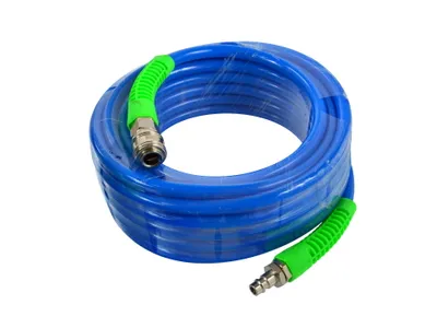 Produktbild von Druckluftschlauch Polyurethanverstärkt 10m 12mmx8mm blau