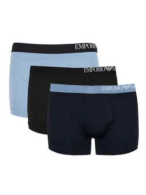Obrázok produktu pre Emporio Armani Trunk 3 Pack Unterhosen Boxershorts