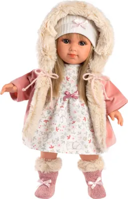 Produktbild von Llorens 53541 ELENA - realistyczna lalka z miękkim korpusem z tkaniny - 35 cm