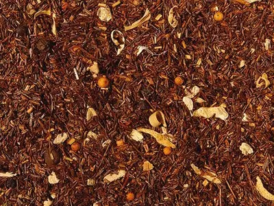Produktbild von 1 kg  Rotbuschteemischung Orange/Ingwer aromatisert
