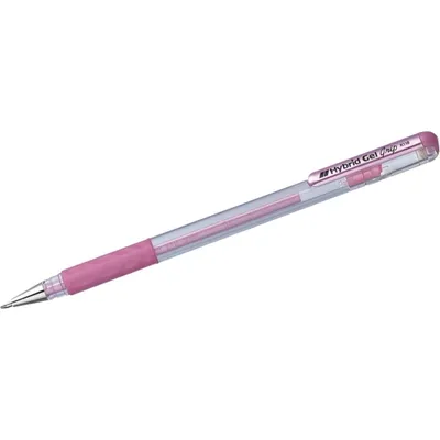Produktbild von Pentel K118-MP Metallic Gelstift Hybrid Gel Grip 0,4 mm Rosa