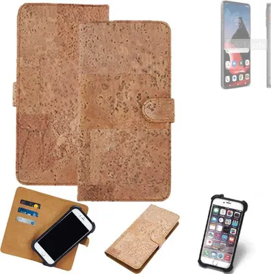 Produktbild von K-S-Trade Hülle kompatibel mit Motorola ThinkPhone  Kork Handyhülle Cover  Schutzhülle TPU Case Bumper in Hellbraun, (1x)