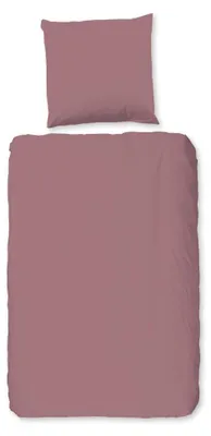 Imagen del producto de Funda de edredón HIP, 135x200 cm + 1 funda de almohada de 80x80 cm - Color sólido