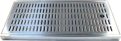 Produktbild von Tropfblech Tropfschale Abtropfblech Tropfkasten BieTal® 50x25x2,7cm Edelstahl