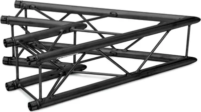 Produktbild von ALUTRUSS DECOLOCK DQ4-SPAC19 2-Weg Ecke 45° sw