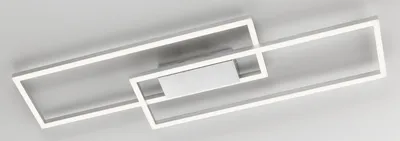 Produktbild von casa NOVA Deckenleuchte ARAGA LB 98x27 cm silber Deckenlampe