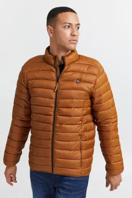 Produktbild von Leichte Steppjacke Wattierte Übergangsjacke Stretchbund ohne Kapuze |
