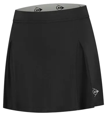 Produktbild von Dunlop Club MÄDCHEN Tennisrock, Schwarz, 152
