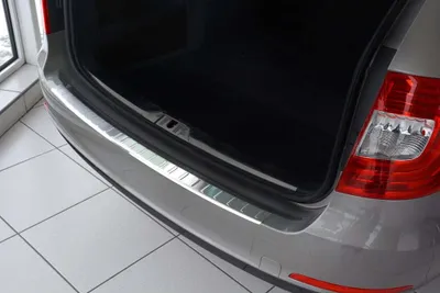 Zdjęcie produktu dla Osłona krawędzi bagażnika Skoda Superb II. 2013-2015 (kombi, matowa)