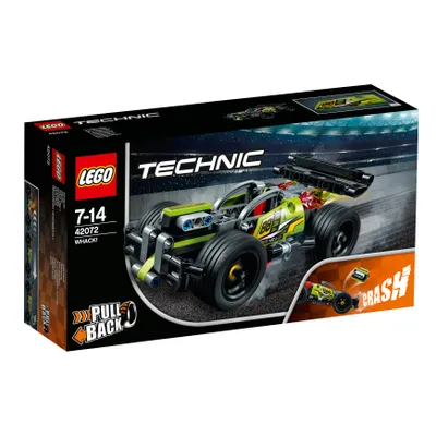 Zdjęcie produktu dla LEGO Technic WHACK! Race Car Pull Back Set, Zestaw do budowania, 7 lat(a), 135 szt., 302 g