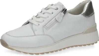 Produktbild von Caprice Ledersneaker - Weiß Leder Größe: 36 Normal