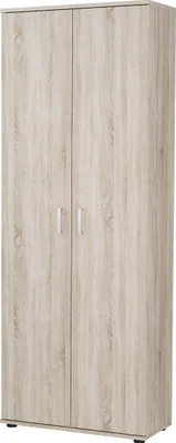 Produktbild von MIRJAN24 Kleiderschrank Terni, Stilvoll Schrank vom Hersteller, Standregal mit Türen, Schlafzimmerschrank (Farbe: Sonoma Eiche)