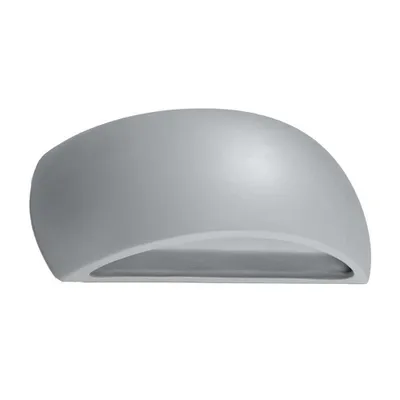 Immagine prodotto di Lampada da parete in Vetroceramica PONTIUS grigio 1xG9 8W Vetroceramica 14x9x32cm Sollux Lighting