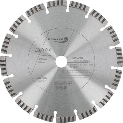 Produktbild von PRODIAMANT Diamanttrennscheibe 230mm Beton Laser Turbo B711