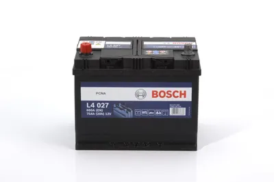 Produktbild von BOSCH L4 027 Starterbatterie 12V 75Ah 680 600A/EN D26 für Auto LKW Batterie