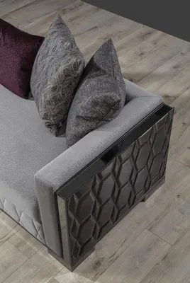 Produktbild von Luxus Sofagarnitur Sofa Garnitur Sofas Sessel 3+1 Sitzer Stoff Design