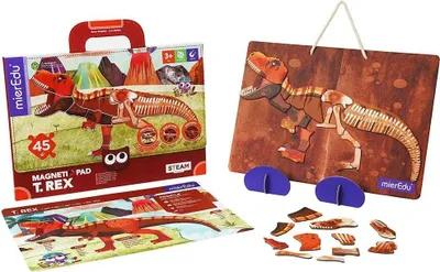 Immagine prodotto di MierEdu tavolo magnetico Dinosauri - Tirannosauro