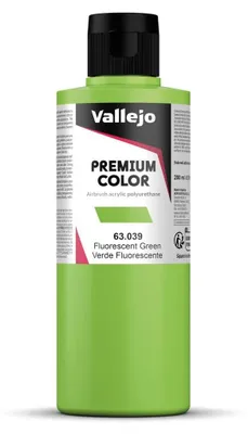 Immagine prodotto di Vernice fluorescente verde, 200 ml, a base d'acqua