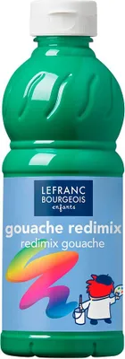 Produktbild von LEFRANC BOURGEOIS Gouache Liquide Redimix Temperafarbe grün 500,0 ml
