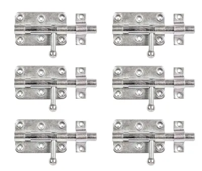 Produktbild von Alberts 6x Bolzen-Schlossriegel 140 mm verzinkt Bolzenriegel Bolzenverschluss