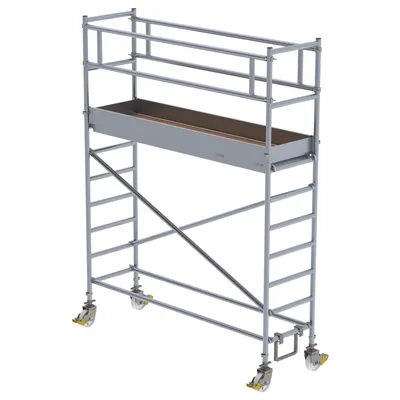 Zdjęcie produktu dla Aluminiowe rusztowanie jezdne z belką jezdną 171235