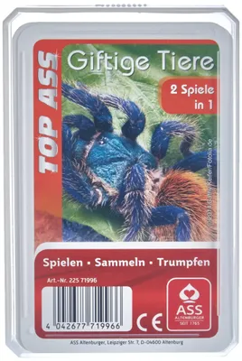 Produktbild von ISBN Giftige Tiere Quartett (Kartenspiel), Taschenbuch