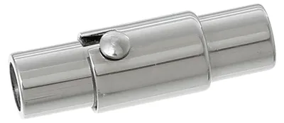Produktbild von 1 Edelstahl Magnetschließe / Magnetverschluss, zylinder, 17x6mm