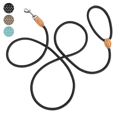 Produktbild von Hundeleine Nylon Schwarz 2m x 0.8cm