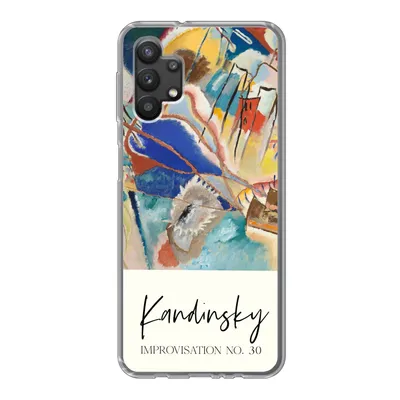 Produktbild von MuchoWow® Handyhülle Schutzhülle Hülle für Samsung Galaxy A32 5G Improvisation Nr. 30 - Wassily Kandinsky - Kunst Silikon Softcase Handy Hülle - Softcase