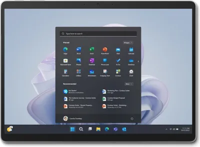 Produktbild von Microsoft Surface Pro 9 - 33 cm (13") - 2880 x 1920 Pixel - 512 GB - 16 GB - Windows 10 Pro - Platin