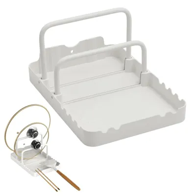 Produktbild von Pfannendeckelhalter mit Schneidebrett und Löffelhalter