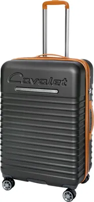 Produktbild von Große Hartschalenkoffer Trolley Grau Rollenkoffer 73 cm Cavalet-BOWATEX
