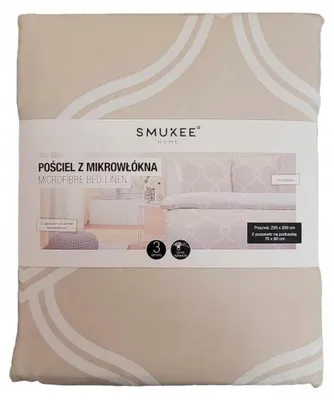 Obrázok produktu pre Smukee Saténová posteľná bielizeň z mikrovlákna 220x200 cm