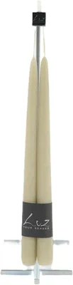 Produktbild von Luz Your Senses Tischkerzen in Eukalyptus-Grün, D 2,20 cm, H 30, 3 x 2