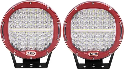 Obrázok produktu pre LED pracovné svetlá, 294W jas, vodotesné IP67, 2 kusy červené