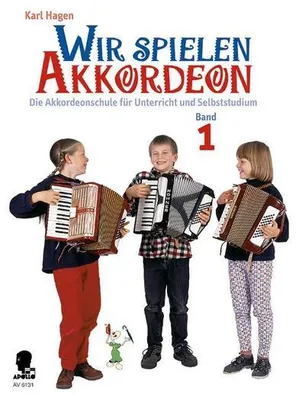 Produktbild von Akkordeonschule Wir spielen Akkordeon Band 1, spielerisch für Anfänger