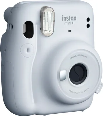 Produktbild von Fujifilm Instax Mini 11 Sofortbildkamera ice-white Kamerablitz Fujinon-Objektiv